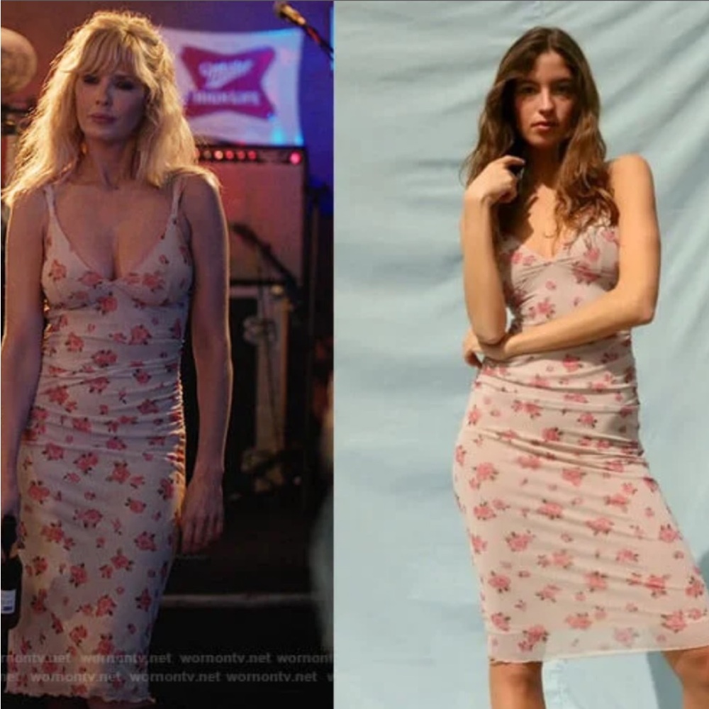 Yellow Stone Beth Floral dress